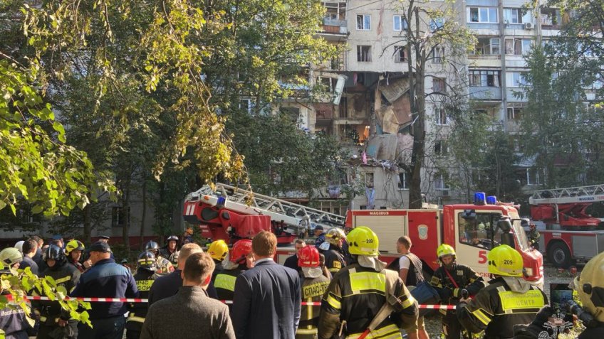 Взрыв газа в Балашихе