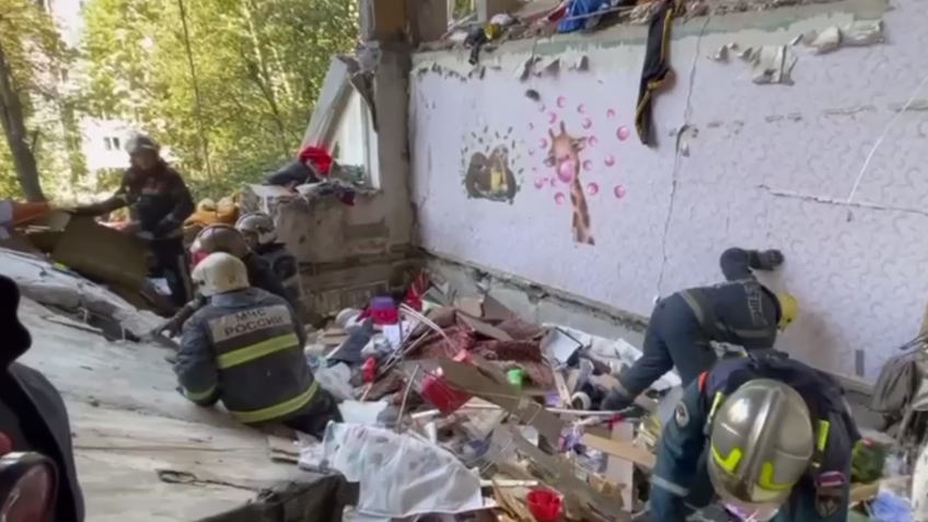 Взрыв газа в Балашихе