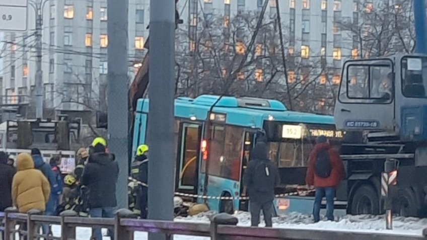 ДТП с автобусом
