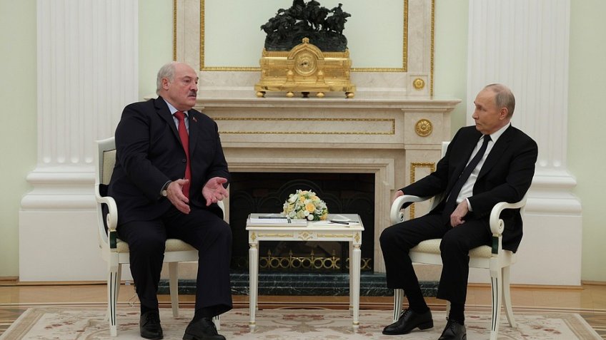 Путин и Лукашенко