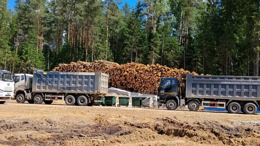 карьер ради строительства ВСМ