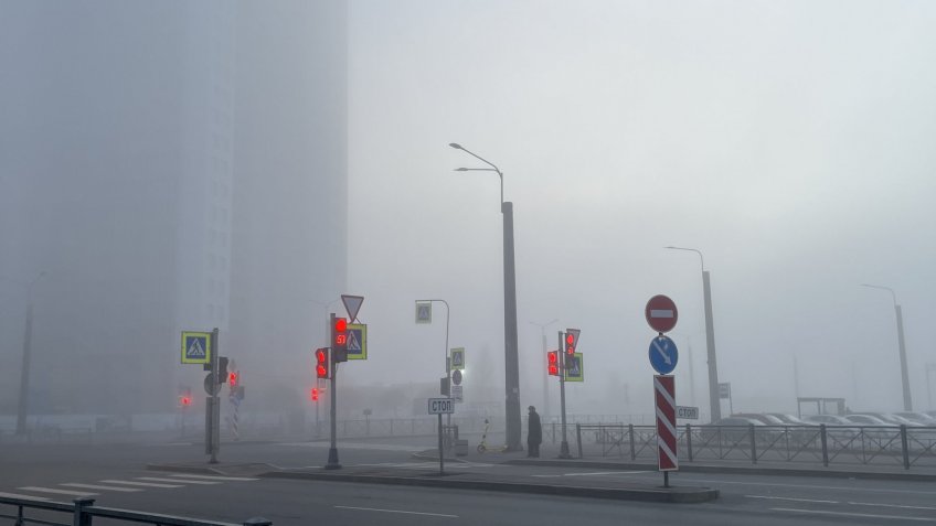 Туман в Петербурге