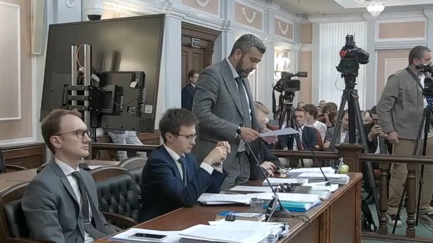 заседание по недопуску "Яблока" на выборы