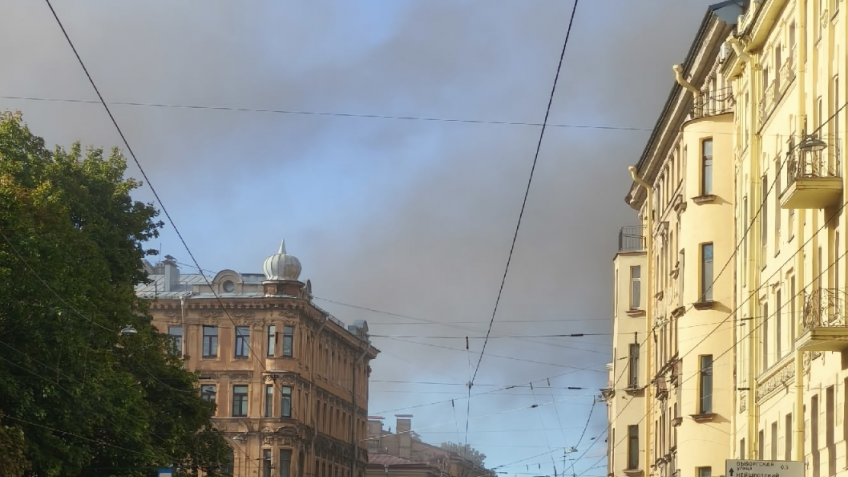 пожар в ДК
