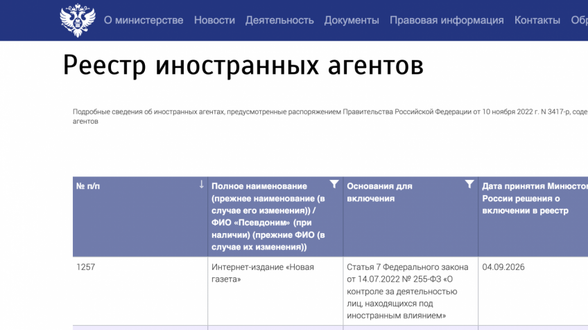 Минюст